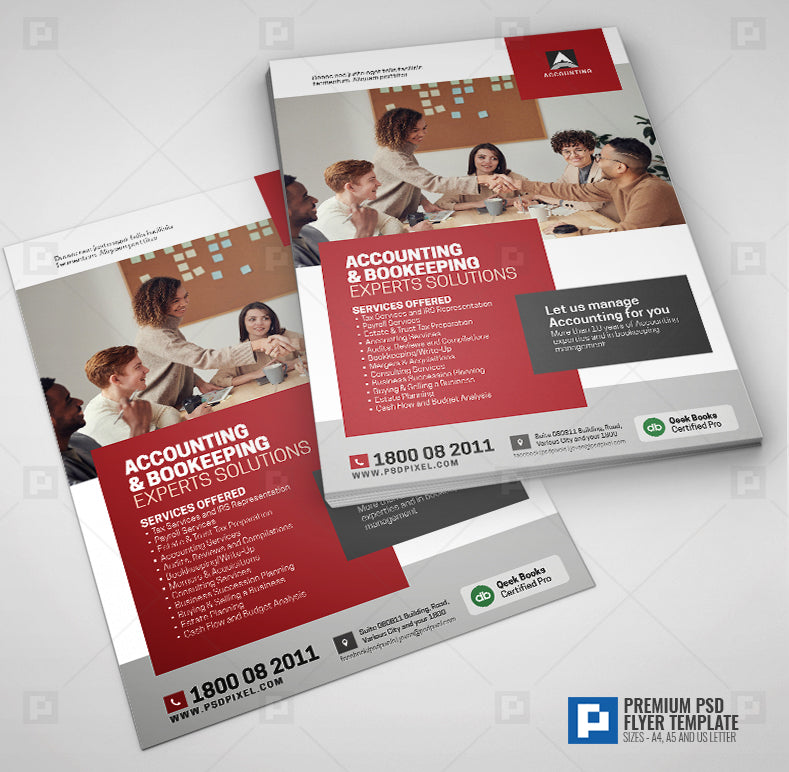 Accounting and Bookkeeping Flyer