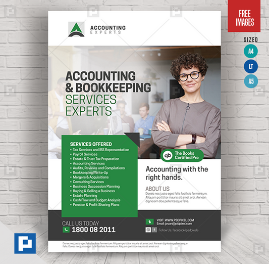 Accounting and Tax Services Flyer