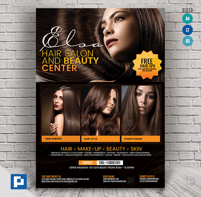 Hair Salon Flyer