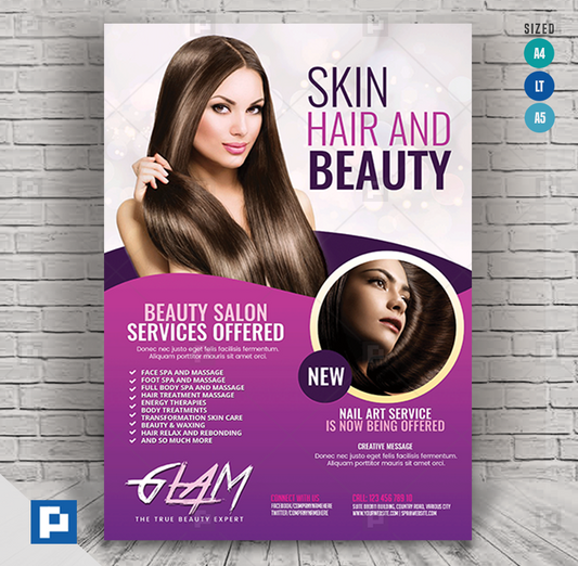 Makeup and Beauty Flyer