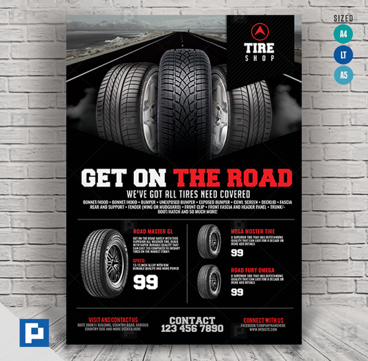 Tire Service Center Flyer