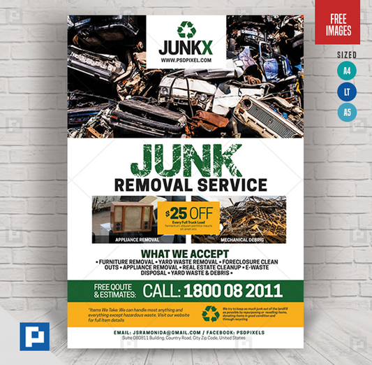 Trash Removal Flyer